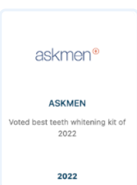 AskMen Voted Best Teeth Whitening Kit