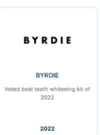 Byrdie Voted Best Teeth Whitening Kit